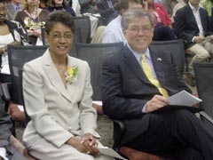 [Photo 1: Cassandra Terry and Bob Young]