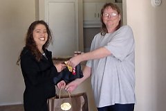 [Apartment manager Ms Noemi Garza and Danny]