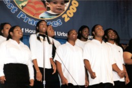 Photo of Reid Temple AME Church Youth Choir.