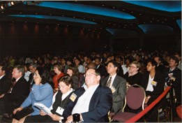 Photo of participants at opening plenary session.