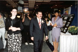 Photo of Deputy Secretary Ramirez and participants during ribbon cutting ceremony.