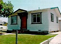 Photo of the Castro's home after "Facelift"