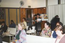 Photo of citizens participating in public meeting