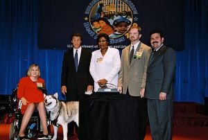 Photo of recipients receiving Best of the Best award