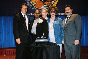 Photo of recipients receiving Best of the Best award