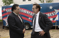 [Photo 4:  Joseph Galvan and Randy Kelly standing in front of the bus]
