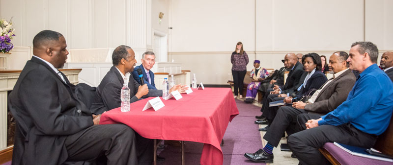 [Secretary Carson meets with Jacksonville community and faith leaders]