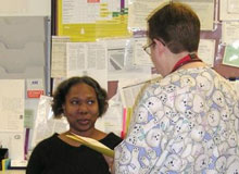 [Photo: One of Primary Health Care's first patients]