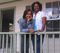 [Photo 5: Rebecca Scott and daughter]