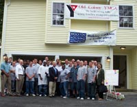 [Photo: Group of YouthBuild students]