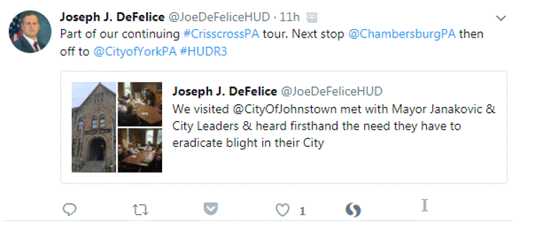 [Tweet about the tour]