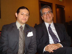 [Photo 2: Regional Administrator Rick Garcia sitting with the CAHREP President Rogelio Rodriguez]