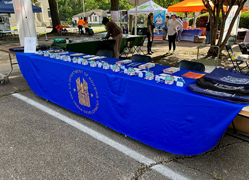 [The Office of Lead Hazards Control and Healthy Homes has a robust outreach program that was on full display at the 'Building a Lead-Safe and Healthy Me' event in Memphis, Tennessee on June 17 in partnership with Region IV's Memphis Field Office.]