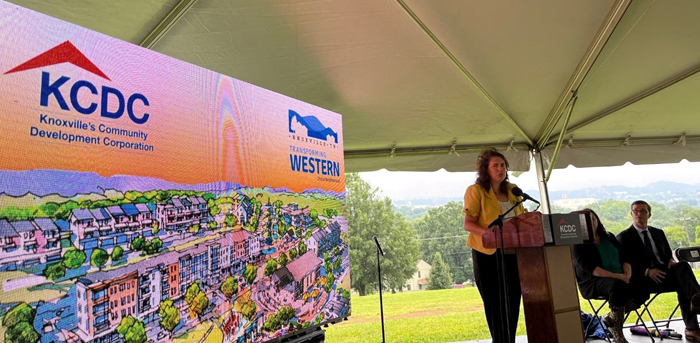 [Knoxville Mayor Indya Kincannon describes Knoxville's vision for transforming the Western Heights and Beaumont communities with public and private partners, including HUD through the Public and Indian Housing's Choice Neighborhoods Program and the Community Planning and Development's HOME block grant program.  A groundbreaking was held August 3, 2023, to begin the process of rebuilding 196 units of affordable housing and new communities facilities.]