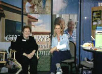 [Photo 1: Joan Gates (Administration) and Suzanne Markli (FPM)]