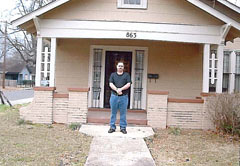 [Photo 2: Brian Wood, SHAPE graduate & HCV Program homeowner]