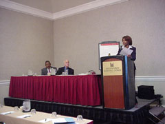 [Photo 1: Field Office Director, Bill Dirl (left) and Knoxville's Keith Richardson (center) with Nashville's Marsha Webb, Operation Specialist and Faith-Based Liaison]