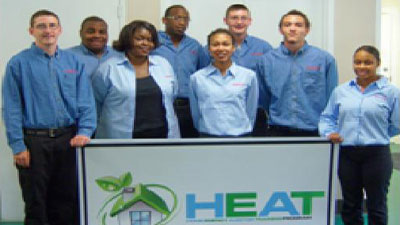 [Photo: Photo of graduates of the H.E.A.T. Program]