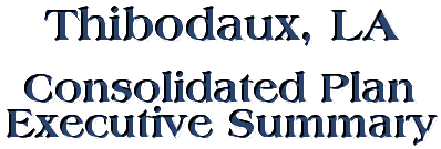 Thibodaux Consolidated Plan Executive Summary