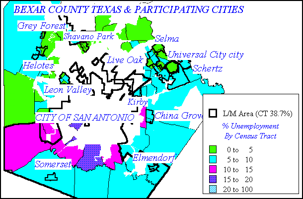 Bexar County Precinct Map