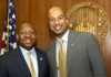 [Photo: Secretary Jackson and New Orleans Mayor Nagin]