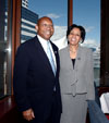 [Photo: Secretary Jackson and South African Minister of Housing Dr. Lindiwe Nonceba Sisulu.]
