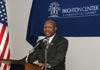 [Photo: Secretary Jackson awarded a $34,000 grant to the Brighton Community Center]