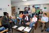 [Photo: Secretary Jackson speaks with University of North Carolina students in Chapel Hill]