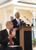 [Photo: Secretary Jackson and New Orleans Mayor Ray Nagin]